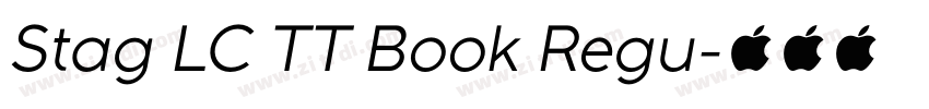 Stag LC TT Book Regu字体转换 Stag LC TT Book Regu字体转换